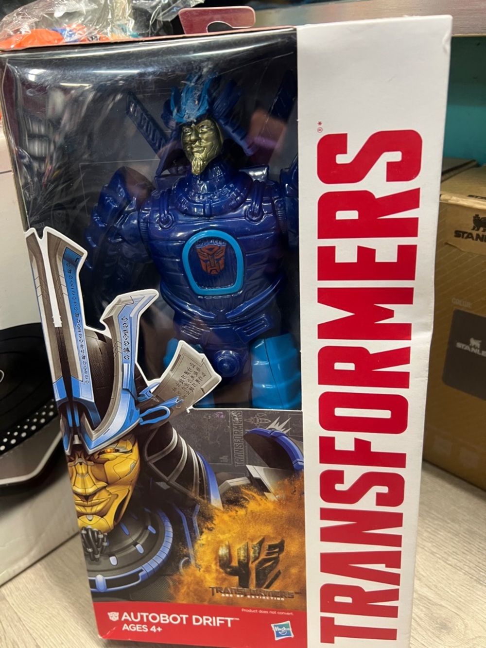 Hasbro Transformers Autobot Drift Blue and Gold Action Figure